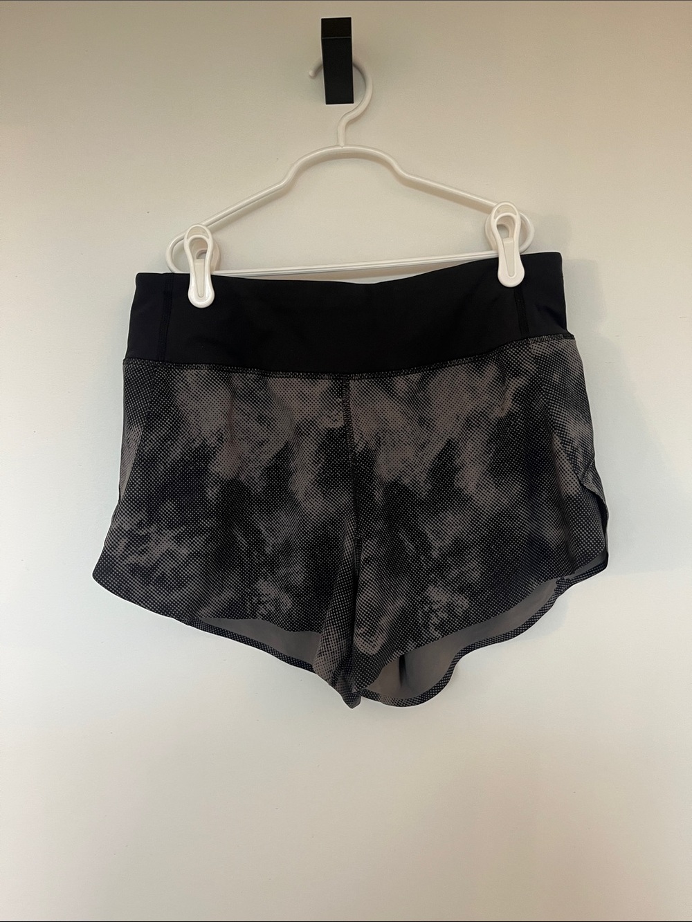 Athleta Black and Gray Athletic Shorts